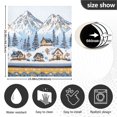 thumbnail image 5 of Yayeee Magnetic Dishwasher Cover for The Front Decoration Home Kitchen Machine Sticker Protector, Winter Village, 5 of 6