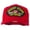 Red, variant on Desert Storm Veteran Patched Cotton Twill Cap - Black OSFM