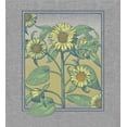 thumbnail image 5 of Sunflower Frame Long Sleeve Heather Gray Adult Hooded Sweatshirt-Large, 5 of 6