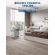 thumbnail image 2 of 8000 btu portable air conditioner con 3 speeds y sleep mode - 3-in-1 cooling ac para room, standing o ventless floor use, 2 of 7