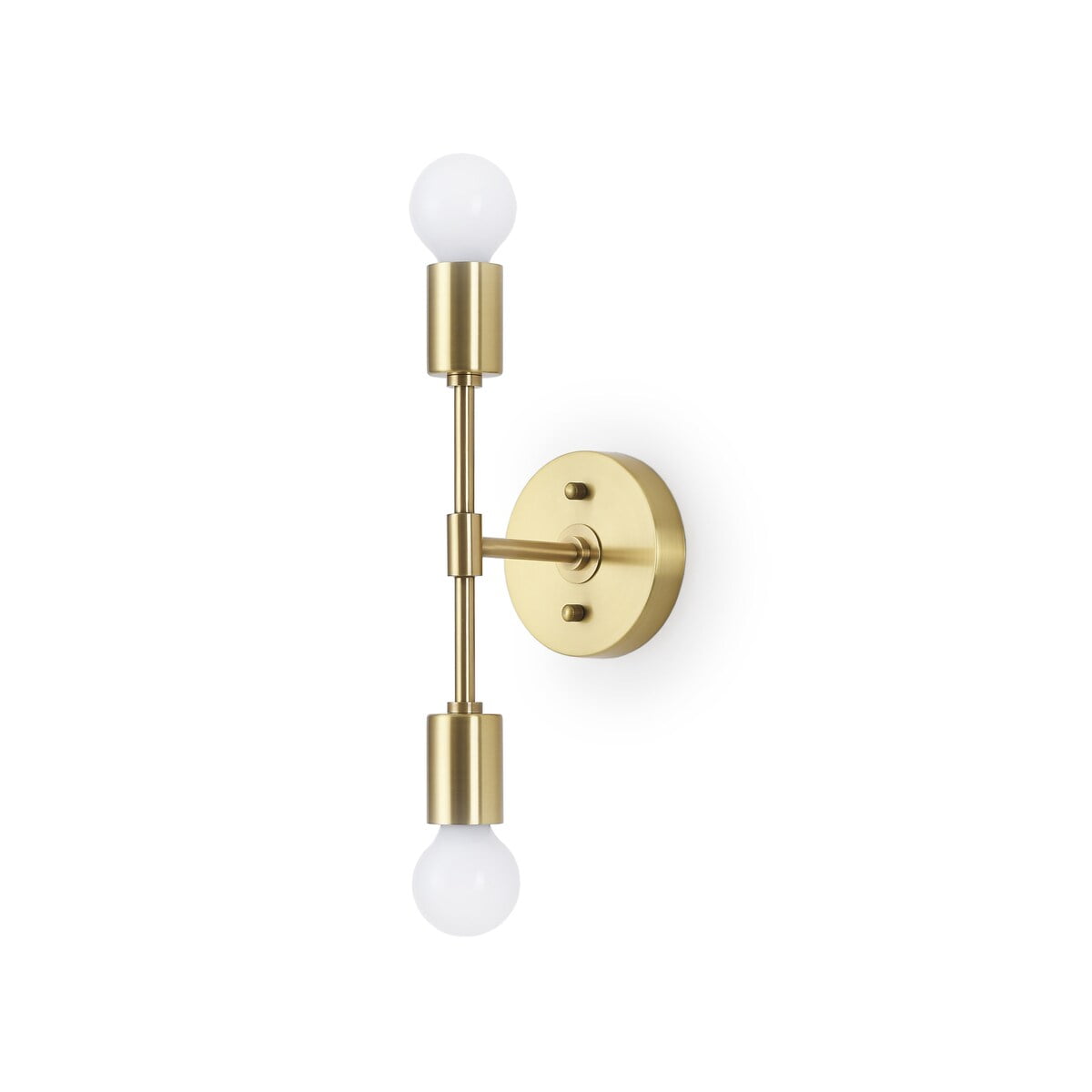 Light Brushed Gold Wall Sconce Modern Minimalist Lighting For