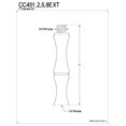 thumbnail image 1 of Kingston Brass Vintage 7" Extension Kit for CC455 Series, 1 of 2