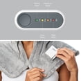 thumbnail image 5 of Pure Enrichment PureRelief Cordless Neck and Shoulder Heating Pad - 4 Heat Settings, 2-Hour Portable Use, 3 lbs of Weighted Pressure, Magnetic Closures, Soft Micromink, & Universal Fit Wide Collar, 5 of 9