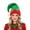 Green, variant on LUVDA Women's Christmas Fleece Gnome Elf Hat with Jingle Bells
