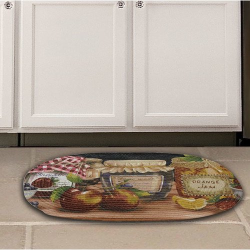 Achim Braided Waterproof Kitchen Rug, Mason Jars, 20" x 30" Walmart
