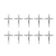 thumbnail image 6 of 10Pcs Acrylic Cross Cake Topper Cross Cake Decoration Durable Lightweight Creative DIY Cake Supplies for Anniversary Holidays Silver, 6 of 9