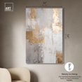 thumbnail image 5 of Woven Reminiscence I Canvas Earth Tone Abstracts by Art Remedy, Gallery Wrapped, 36 x 54, 5 of 7