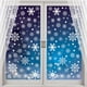 thumbnail image 2 of Nvzi 480 piezas de calcomanías navideñas para ventanas de vidrio, 9 hojas, decoraciones de invierno, B, 2 of 4