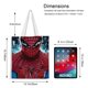 thumbnail image 5 of Spider-Man / Spiderman Bolso de tela con estampado de lienzo para mujer, bolsa de compras reutilizable y estética, con cremallera interior, regalo para mujer,38*45cm., 5 of 6