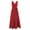 Red formal dresses for women, variant on Formal Dresses for Women Sleeveless V-Neck Solid Summer Long Dresses with Belt High Slit Slim Cotton Beach Party Tank Maxi Dress Gold m Under $5