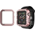 thumbnail image 7 of Takfox For Apple Watch Case 38mm Series 3/2/1 Bling Rhinestone Apple Watch Protective Case Bumper Frame Screen Protector Case Cover for Women Girl iWatch Series 38mm Rose Gold, 7 of 7
