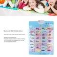 thumbnail image 3 of Electronic Wall Vehicle Chart, Talking Transportation Poster Music Design Educational Bright Color Double Sided Clear Sound  For Toddlers, 3 of 8
