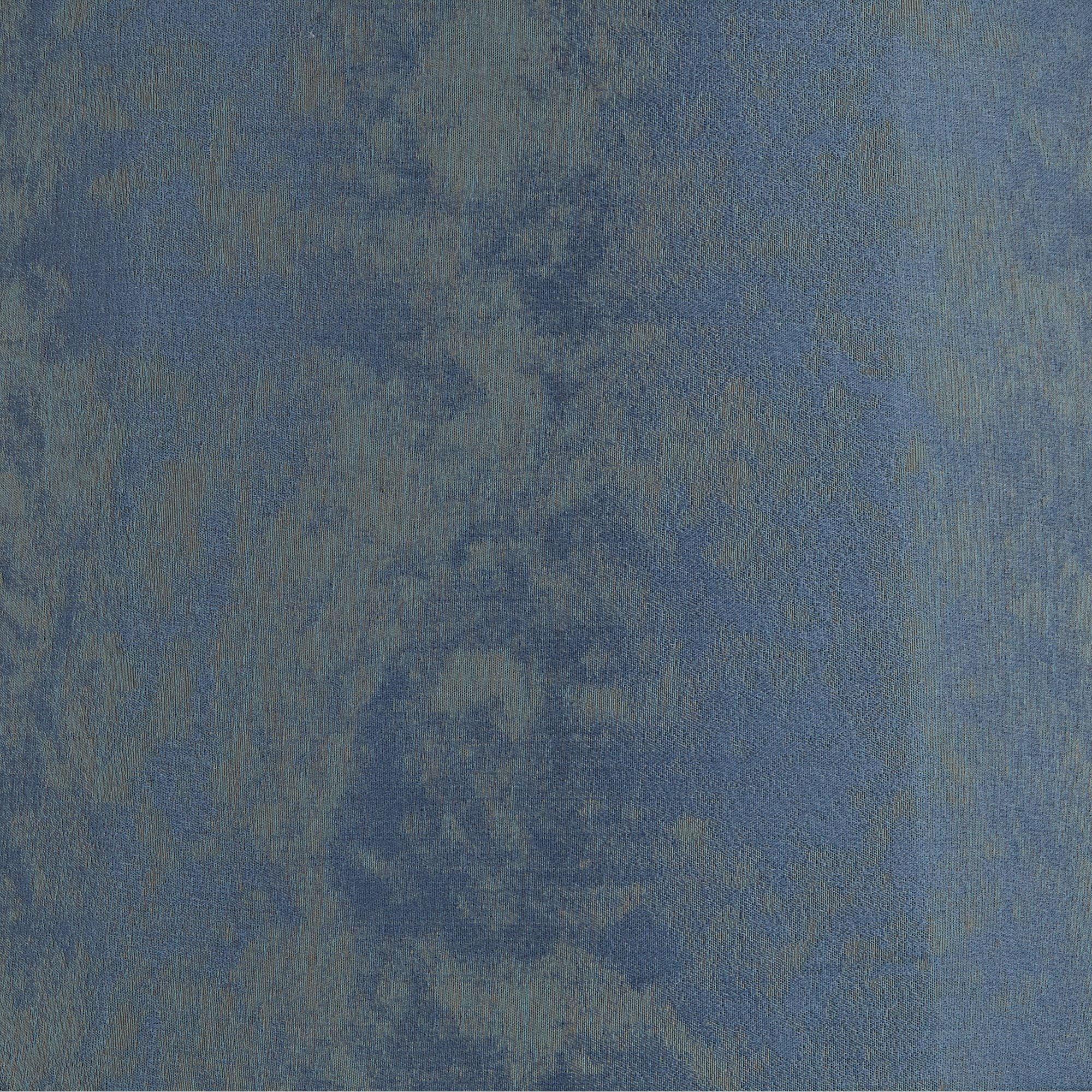Springcrest Nagano 14" Top x 16" Bottom x 11 1/2" High x 11 1/2" Slant Print Lamp Shade Blue Drum Softback Washer Harp Finial