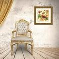 thumbnail image 3 of Paton, Julie 12x12 Gold Ornate Wood Framed with Double Matting Museum Art Print Titled - Flora and Tanager II, 3 of 4