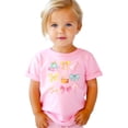 thumbnail image 3 of Girly Coquette Birthday Things Graphic Shirt for Toddlers, Girls & Teens Trendy Party T-Shirt Pink Shirt 4T, 3 of 5