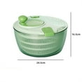 thumbnail image 2 of Salad Spinner Vegetable Dryer Salad Spinner Lettuce Dryer Multi-Functional Kitchen Tool For Fruits Washing, 2 of 7
