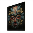 thumbnail image 2 of Designart "Tribal Pende African Mask II" African Tribal Print on Natural Pine Wood, 2 of 5