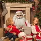 thumbnail image 3 of Conjunto de Máscara de Cara Auriculares de Santa Claus, Sombrero de Navidad, Máscara de Abuelo Barbudo Blanco, Vestido de Fiesta para la Barba de Santa Claus Y el Conjunto de Pelucas, 3 of 6