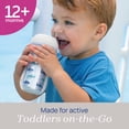 thumbnail image 2 of Chicco 9oz. Insulated Rim Trainer with Bite-Resistant Spout and Double-Wall Insulation, 12m+, 2-Pack - Blue/Sharks, 2 of 10