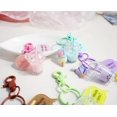 thumbnail image 4 of Bonita mochila con forma de oso flotante para llaves de coche, colgante para niñas, mujeres, bolso de mano de acrílico, billetera, llavero líquido, 4 of 5