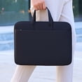 thumbnail image 7 of Hfnxid Men Durable Travel Laptop Bag Work Computer Cover Carrying Bag Briefcase Zippered Accessory Storage Handbags, 7 of 7