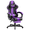 Purple, variant on Huracan Gaming Chair with Footrest and Massage, Ergonomic High Back Office Gamer Chair for Adults, Swivel Computer Chair with Lumbar Support and Headrest