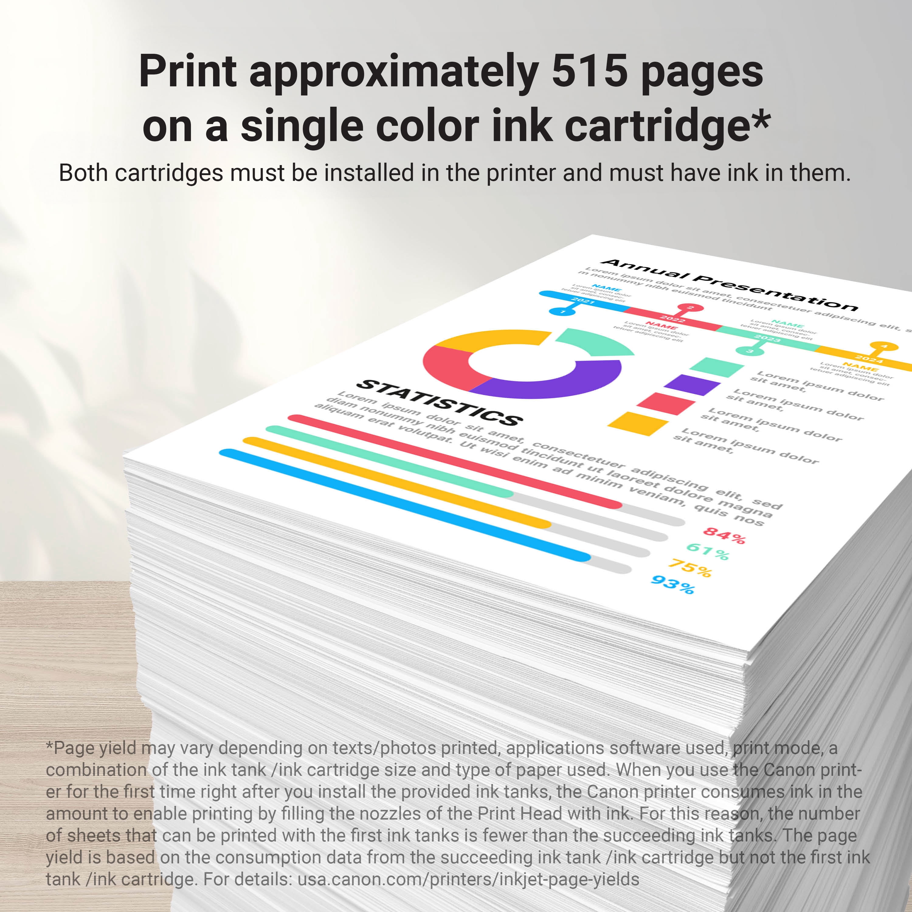(2 pack) Canon CLI-281 XL C Cyan Ink Cartridge