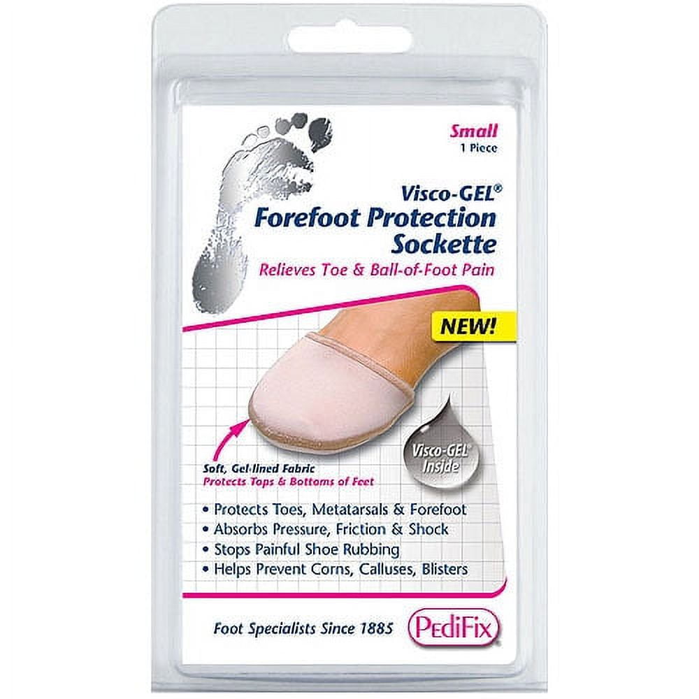 PediFix Visco-GEL Forefoot Protection Sockette, Small