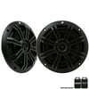 Kicker Black OEM Replacement Marine 6.5" 4 Ohm Coaxial speakers