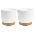 thumbnail image 1 of 2pcs Plant Pots Nordic Style Plastic Flower Pots Household Planting Pots, 1 of 6
