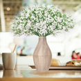 thumbnail image 4 of Paquete de 12 ramos de flores artificiales de Gypsophila, flores falsas de tacto Real para decoración para fiesta de boda, decoración DIY para el hogar Ofspeizc CZJJ-HQ46-1, 4 of 6