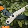 thumbnail image 4 of Fiskars 9In Steel Blade Hedge Shear with Steel Handle, Black and Orange, 1 Count, 4 of 5