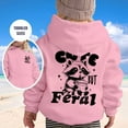 thumbnail image 5 of Girls' Fashion Hoodies & Sweatshirts Retro Style Kids Clothes Casual Sweatshirt Soft and Comfortable Cartoon Graphic Boys Girls Hooded Kangaroo Pocket Pullover Hoodies, 5 of 7