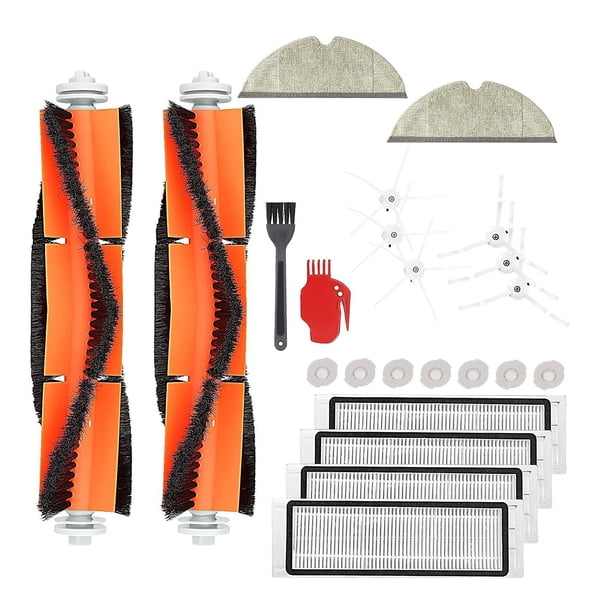 Reemplazo de robots de barrido Filtro cepillo principal paño de fregona para Xiaomi Mijia Roborock E25 S5 S6 E35