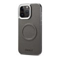 thumbnail image 3 of Dteck Case for iPhone 12/12 Pro,Magnetic Leather Case Mag-Safe Shockproof TPU Slim Luxury Business Back Cover, ,Grey, 3 of 6