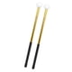 thumbnail image 5 of Juego de 2 baquetas para práctica de batería y timbales resistentes y resistentes al desgaste. oro, 5 of 9