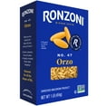 Ronzoni Orzo, 16 oz, NonGMO, RiceShaped Pasta for Soups and Salads