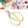 thumbnail image 2 of Suministros para Manualidades de Acero Inoxidable Procesamiento de Joyas Tijeras Vintage, Herramienta para Hacer Joyas Tijeras Grandes con Mango Dorado, para Unbranded 1511200018211, 2 of 7