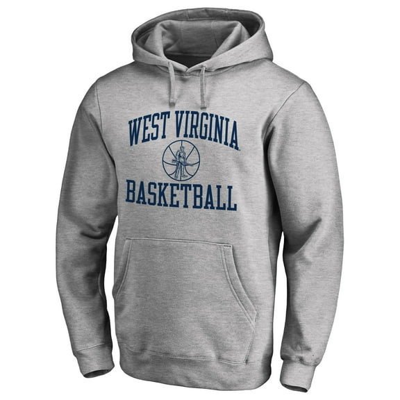 Men's Heathered Gray West Virginia Mountaineers In Bounds Pullover Hoodie
