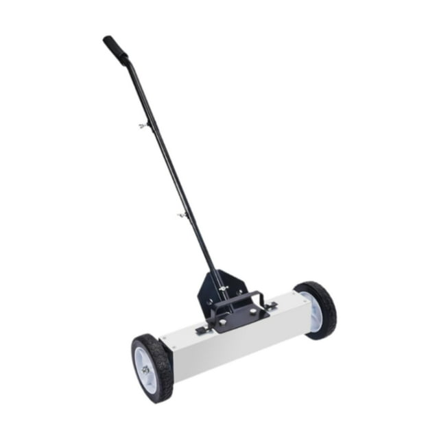 koolsoo Ramasseuse Balayeuse de Pelouse Gadget en Métal Ramasseuse de Nettoyage pour Garage Cour Maison 24 Pouces
