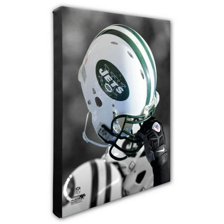 Nfl Hand Signed 16x20 Photograph - Photo File New York Jets Team Helmet Canvas Print Picture Artwork 16x20 NFL NY