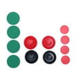 thumbnail image 4 of 12 Pcs 96mm Accessoires de Hockey à Air de Table Pousse-Pousse Coussinets Rondelles de Hockey à Air Accessoires de Hockey de Table, 4 of 8