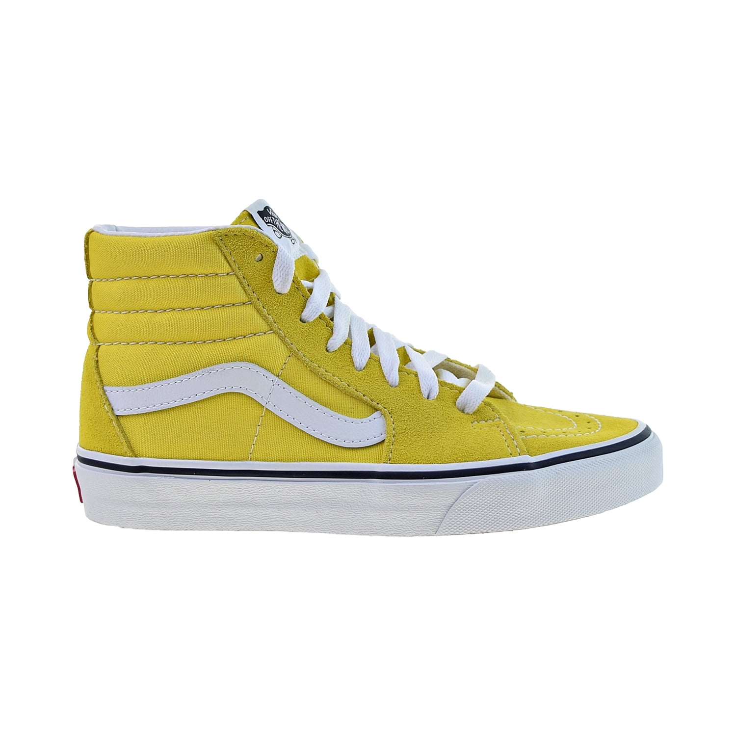 Matematisk Dusør frivillig Vans Sk8-Hi Skateboarding Men's Shoes Vibrant Yellow-True White  vn0a4bv6-fsx - Walmart.com
