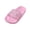 Pink, variant on Girl's Sparkly Rhinestone Slides - Chunky Glitter Sandals with Non-Slip Sole for Girls, Pool Beach Slippers for Bridal Gift White 1.5M(35)