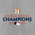 thumbnail image 4 of Men's Fanatics Heather Gray Houston Astros 2022 World Series Champions Logo Pullover Sweatshirt, 4 of 4