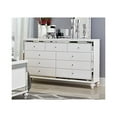 thumbnail image 2 of Wooden Dresser Accented With Mirror Outline, White, 2 of 2