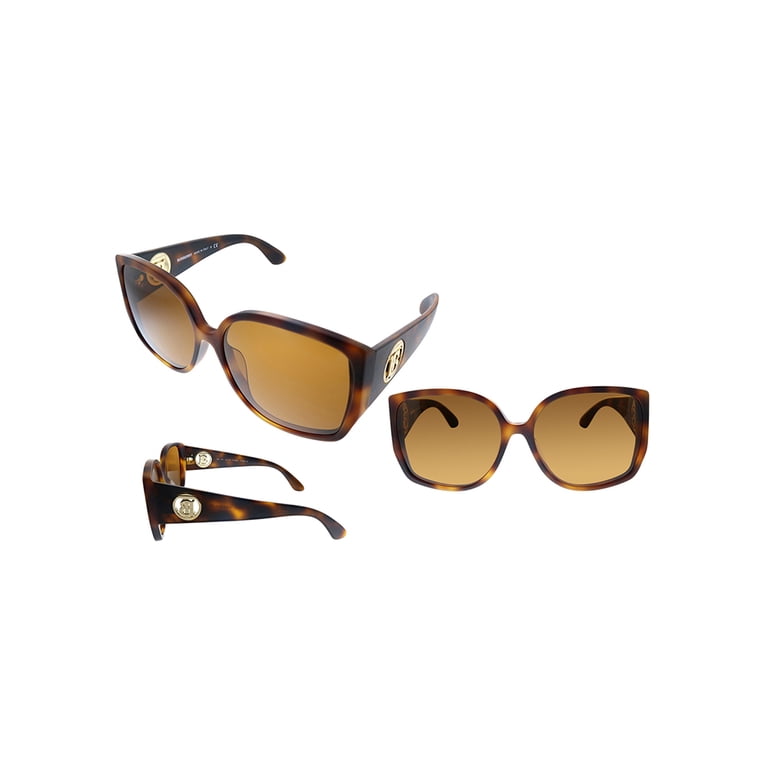 Burberry BE 4290F Plastic Womens Square Sunglasses Havana  display picture 3
