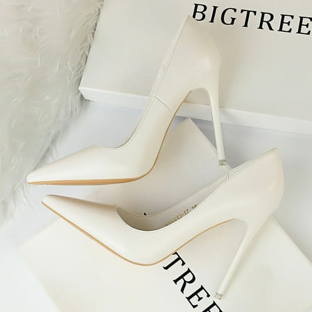 

Women‘s Pointed Toe High Heel Pumps Classic Slip On Solid Dress Shoes Lightweight Breathable Women‘s Shoes