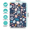 thumbnail image 3 of Dog Food Mat with Rustic Farmhouse Floral and Bee Artwork, Durable Waterproof Absorbent Pet Feeding Mat, 3 of 4