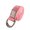 pink, variant on Yoga Strap Athletic Stretch Band With Adjustable Metal D-Ring Buckle Loop - green